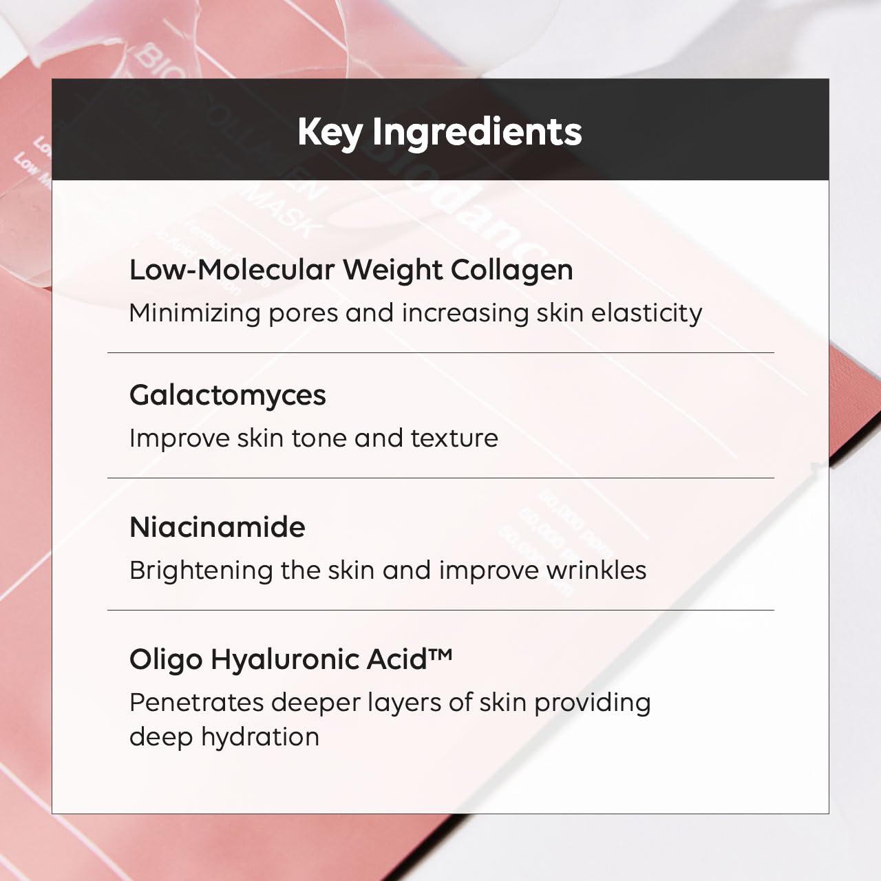 PORES ERASE Collagen Face Mask